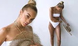 Jasmine Sanders khoe đường cong thể hình siêu 'bốc lửa' với bikini