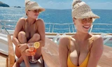 'Bom sex' Kate Upton khoe vòng 1 'bốc lửa' với áo tắm