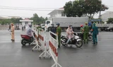 Đà Nẵng sẽ thiết lập lại các trạm kiểm soát người, phương tiện ra vào thành phố. Ảnh: Nguyễn Thành