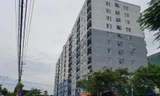 Chung cư An Trung 2 (quận Sơn Trà, TP Đà Nẵng) nơi xảy ra sai phạm trong xét duyệt hồ sơ. 
