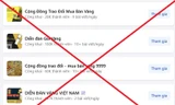 Cảnh báo lừa đảo giao dịch mua bán vàng trên mạng xã hội