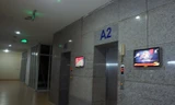 Khu vực thang máy tòa chung cư nơi xảy ra sự việc.