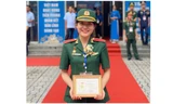 Hành trình theo đuổi ước mơ mang màu xanh áo lính của nữ sinh Học viện Khoa học Quân sự