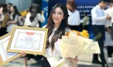 Nữ Đảng viên trẻ Kinh tế Quốc dân và dấu ấn giải thưởng nghiên cứu khoa học
