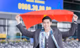Á quân Ngô Hoàng Phi Việt chính thức lên đường đi thi Mister National Universe 2022