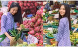 Ngắm nhìn chợ Sài Gòn những ngày cận Tết qua bộ ảnh dễ thương của thiếu nữ Buôn Ma Thuột