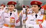 Bông hồng biên cương Hiền Ngân và niềm kiêu hãnh sải bước trong ngày hội non sông