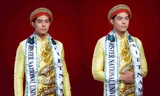 Phi Việt mặc áo dài Vương Triều đến Mister National Universe 2022