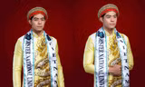 Phi Việt mặc áo dài Vương Triều đến Mister National Universe 2022