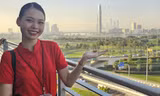Hành trình chinh phục hãng hàng không Emirates của cựu nữ sinh Học viện Ngoại giao