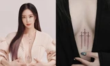 Hình xăm của nữ diễn viên Hàn