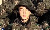 Hình ảnh mới của Jin (BTS) trong quân ngũ