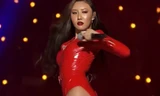 Nữ ca sĩ bị chỉ trích vì hành động thô tục trên sân khấu