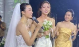Lương Thùy Linh bắt được hoa cưới của Đỗ Mỹ Linh