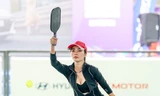 Nữ hoàng tốc độ Lê Nhàn khoe dáng tại giải Việt Nam Pickleball - Cúp Hyundai Thành Công 2025