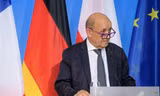 Ngoại trưởng Pháp Jean-Yves Le Drian. (Ảnh: Reuters)