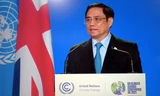 Thủ tướng Phạm Minh Chính phát biểu tại COP26. (Ảnh: VGP)
