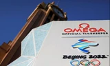 Biểu tượng của Olympic Bắc Kinh 2022. (Ảnh: Reuters)