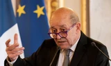 Ngoại trưởng Pháp Jean-Yves Le Drian. (Ảnh: Reuters)