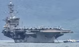 Tàu sây bay Mỹ USS Theodore Roosevelt. (Ảnh: US Navy)
