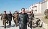 Chủ tịch Triều Tiên Kim Jong Un. (Ảnh: KCNA)