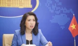 Người Phát ngôn Bộ Ngoại giao Lê Thị Thu Hằng. (Ảnh: Mofa)