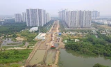 Cận cảnh 'đại công trường' Vành đai 3 đoạn qua TPHCM sau 7 tháng khởi công 