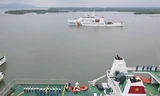 Tàu Cảnh sát biển Việt Nam lên đường thăm và làm việc tại Ấn Độ 