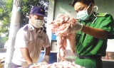 Thịt bẩn từ các tỉnh liên tục xâm nhập vào TPHCM.