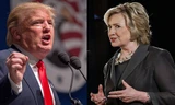 Tỷ phú Donald Trump và cựu ngoại trưởng Mỹ Hillary Clinton