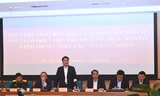 Chủ tịch UBND thành phố Hà Nội Nguyễn Đức Chung phát biểu tại buổi làm việc