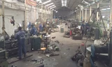 Xưởng cơ khí của ông Vân trong khu công nghiệp Trà Nóc.