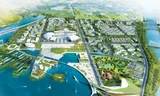 Phối cảnh khu hành chính tập trung của tỉnh Khánh Hòa. Ảnh: Đình Quân