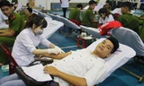 Hiến máu ở ĐH Kinh tế Đà Nẵng.