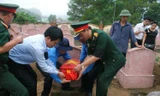 An táng hài cốt 16 liệt sĩ