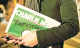 Số báo mới nhất của Charlie Hebdo được phát hành với 6 thứ tiếng. Ảnh: Huffington Post