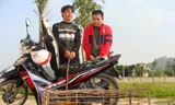 Hai đối tượng trộm chó bị bắt giữ.