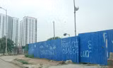 Bến xe Yên Sở tương lai nằm lọt giữa khu đô thị mới và chung cư cao tầng. Ảnh: Phạm Thanh.