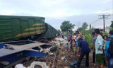 Hiện trường vụ tai nạn ở Quảng Nam. Ảnh: Hoài Văn.
