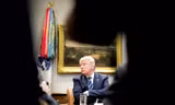 Tổng thống Mỹ Donald Trump trong cuộc họp hôm 11/1. Ảnh: NYT.