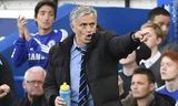 HLV Mourinho chỉ quan tâm tới chiến thuật và kết quả mang lại mà không để tâm đội bóng của ông kiểm soát bóng nhiều hay ít. Ảnh: EPA