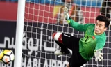 Thủ môn Bùi Tiến Dũng. Ảnh: Minh Châu.