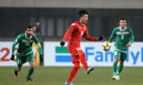 Phan Văn Đức trong trận VN - Iraq.
