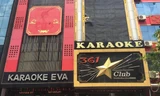 Quán Karaoke có biển quảng cáo che lấp các tầng mặt tiền tại Yên Hòa, Cầu Giấy