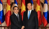 Việt - Lào thúc đẩy hợp tác nhiều mặt
