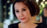 Giáng Son: “Tôi thích xuất hiện bằng tác phẩm”. Ảnh: Nguyễn Mạnh Hà