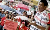 Ông Rodrigo Duterte được ví như Donald Trump của phương Đông. Ảnh: Bloomberg