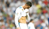 Ronaldo đang trải qua chuỗi trận “tịt ngòi” lâu nhất tại La Liga. Ảnh: GETTY IMAGES.