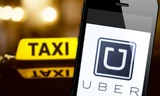 Thủ đô của Ấn Độ hôm qua ra lệnh cấm dịch vụ taxi trực tuyến Uber. Ảnh: PTI