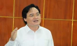 Bộ trưởng Phùng Xuân Nhạ khẳng định, từ sang năm sẽ có ngưỡng đảm bảo chất lượng đầu vào riêng đối với ngành sư phạm.